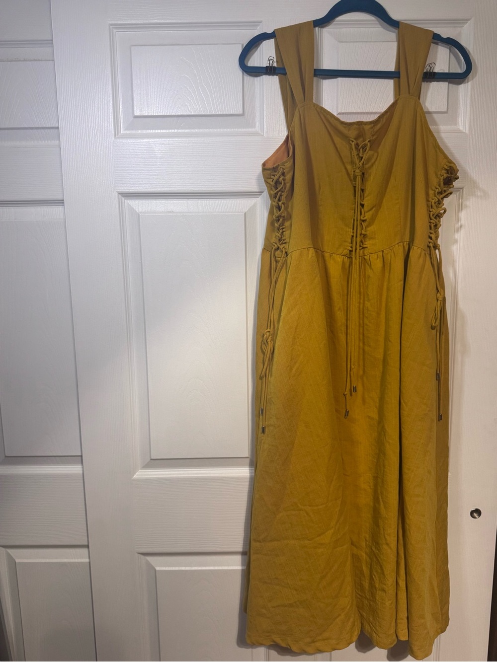 Scarlet Darkness XL Mustard Yellow renaissance fair style dress